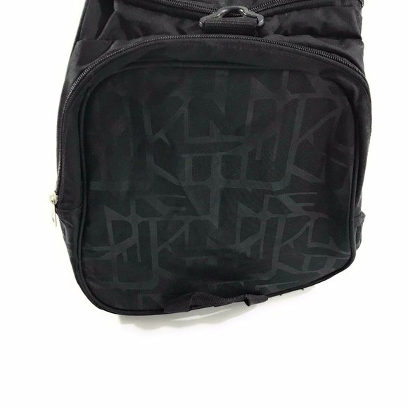 (SOLD) Nike Unisex Black Duffel Overnight Gym Bag - Picture 3 of 8